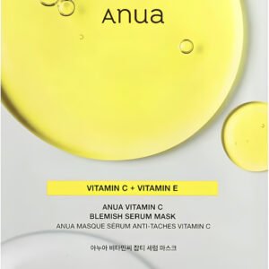 Anua Green Lemon Vita C Blemish Serum Mask 25ml