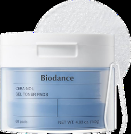 Biodance Cera-nol Gel Toner Pads 60 pzas