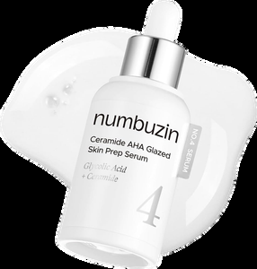 Numbuzin No.4 Ceramide AHA Glazed Skin Prep Serum 30ml