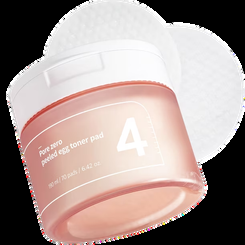 Numbuzin No.4 Pore Zero Peeled Egg Toner Pad 70 pzas